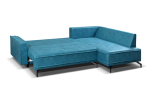 Tarragona Klappsofa rechts marineblau