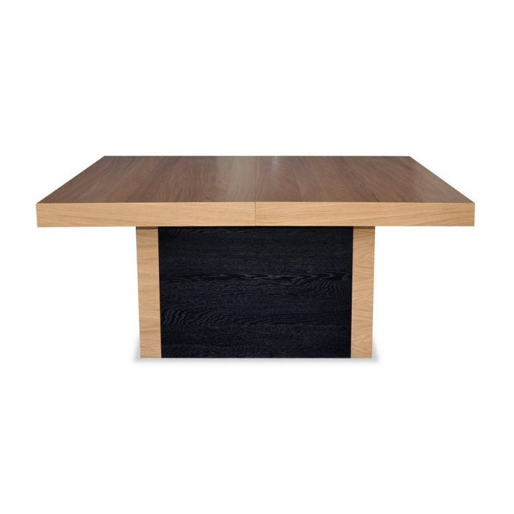 Solano 45 table 100x160x400 Veneer oak lacquer Wenge leg