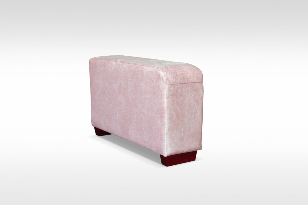 Elegant Cádiz Folding Corner Sofa: Headrests and Bedding Bin in Pink