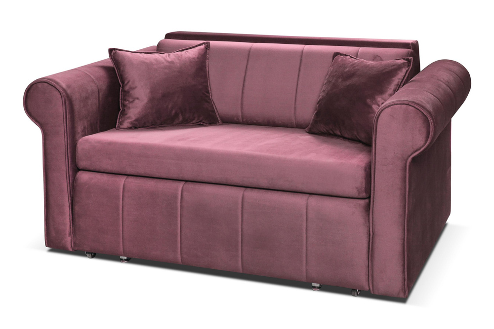 Schlafsofa Almeria rosa