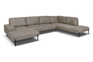 U Jordan Ecksofa – Stilvoll, schlichte Form, weiche Sitze