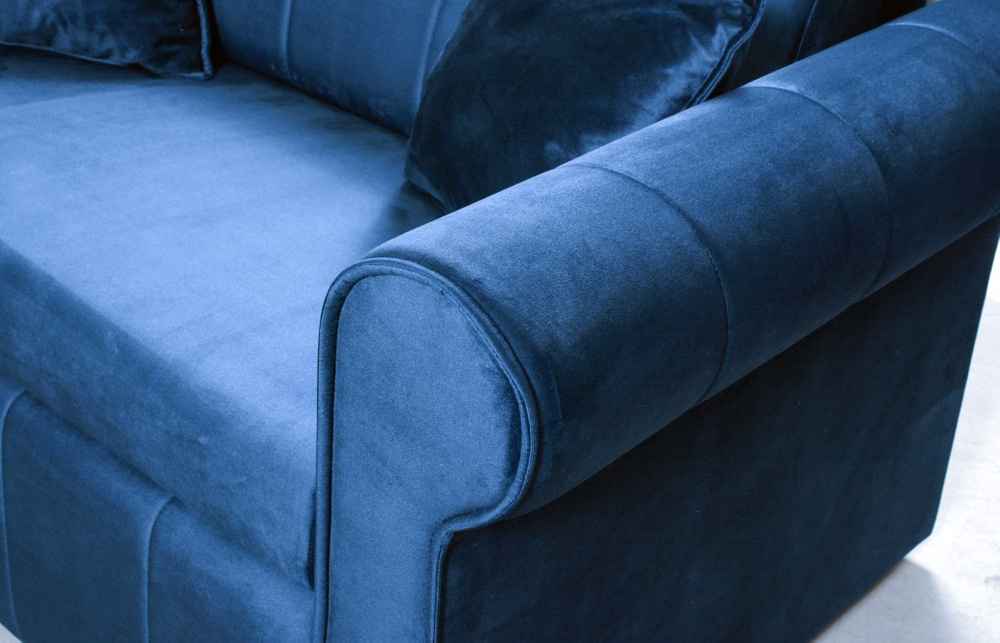 Schlafsofa Almeria marineblau 