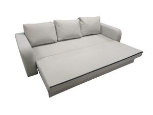 Comfortable Inversa Folding Sofa: Bedding storage within reach