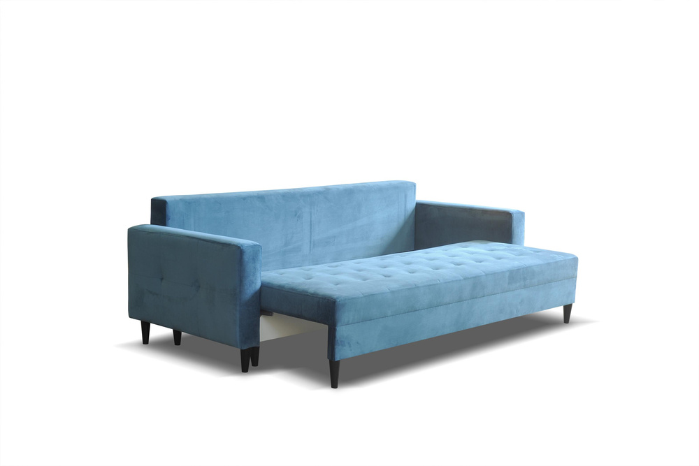 OVIEDO Blaues Klappsofa