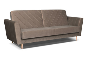 Folding sofa bed Lleida Bis beige