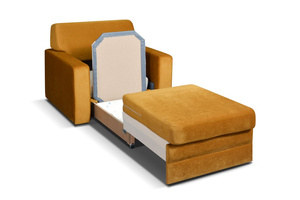 Albacete Honey Sofa: Comfort in a One-Person Size - Resting Corner with Storage Box