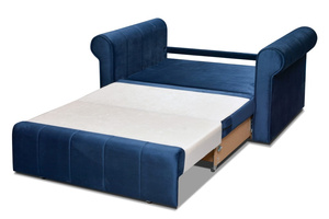 Almeria sofa bed navy blue 