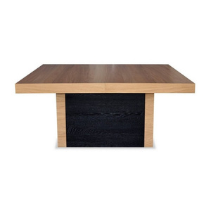 Solano 45 table 100x160x400 Veneer oak lacquer Wenge leg