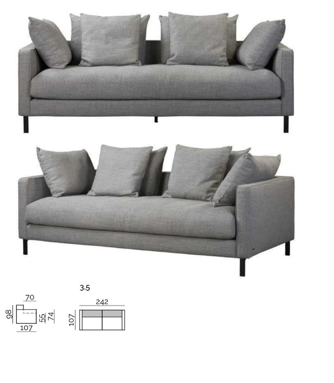 Sofa Elegance Collection - Polskie Rękodzieło, Komfort i Styl