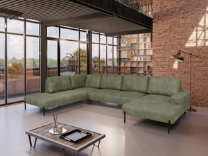 Jordan U Corner Sofa –Stylish, Simple Form, Soft Seats